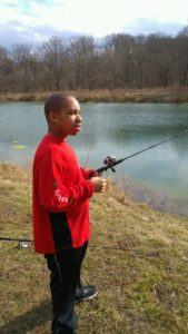 Fishing at Camp