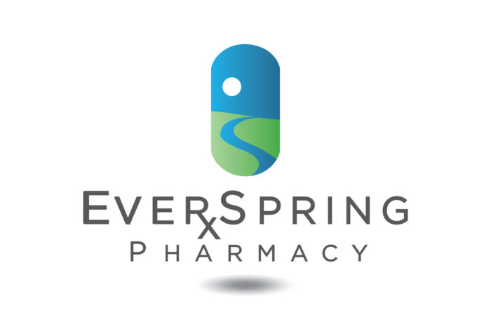 A logo of everspring pharmacy