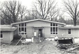 Construction began on housing