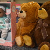 Baby Doll and Stuffed Animal Bears