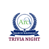 Arc logo with March Madness Trivia Night in text underneath