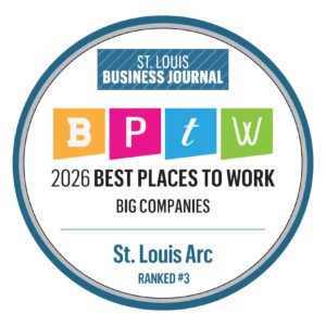 St. Louis Business Journal Best Places badge